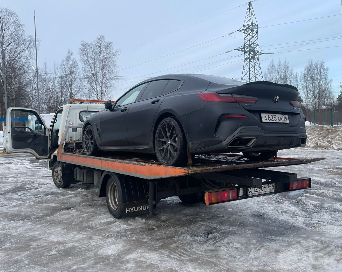 Междугородняя эвакуация по трассе